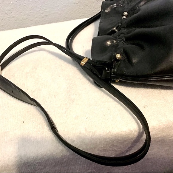 Christian Dior Leather Crossbody Bag/ Gold Chain - Picture 14 of 16